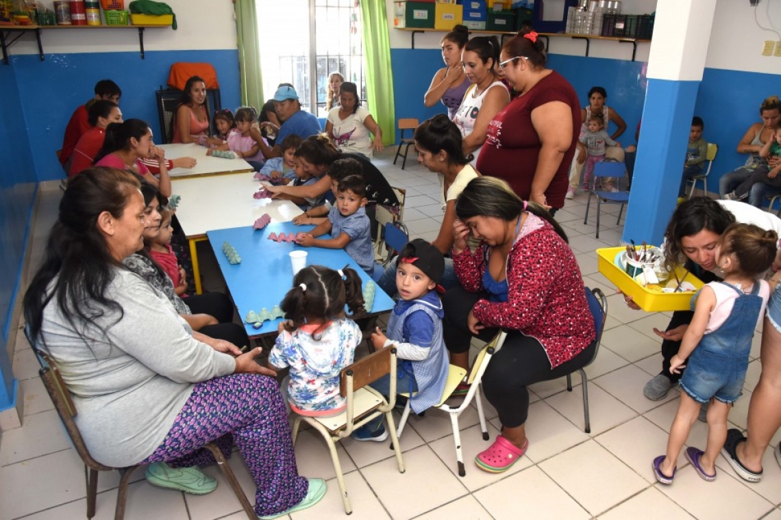 Inicio de actividades anuales de los centros de convivencia barrial 