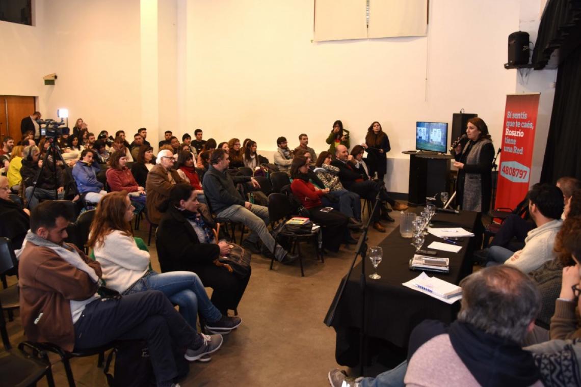 Fein participó de una jornada de reflexión por un nuevo aniversario de La Estación