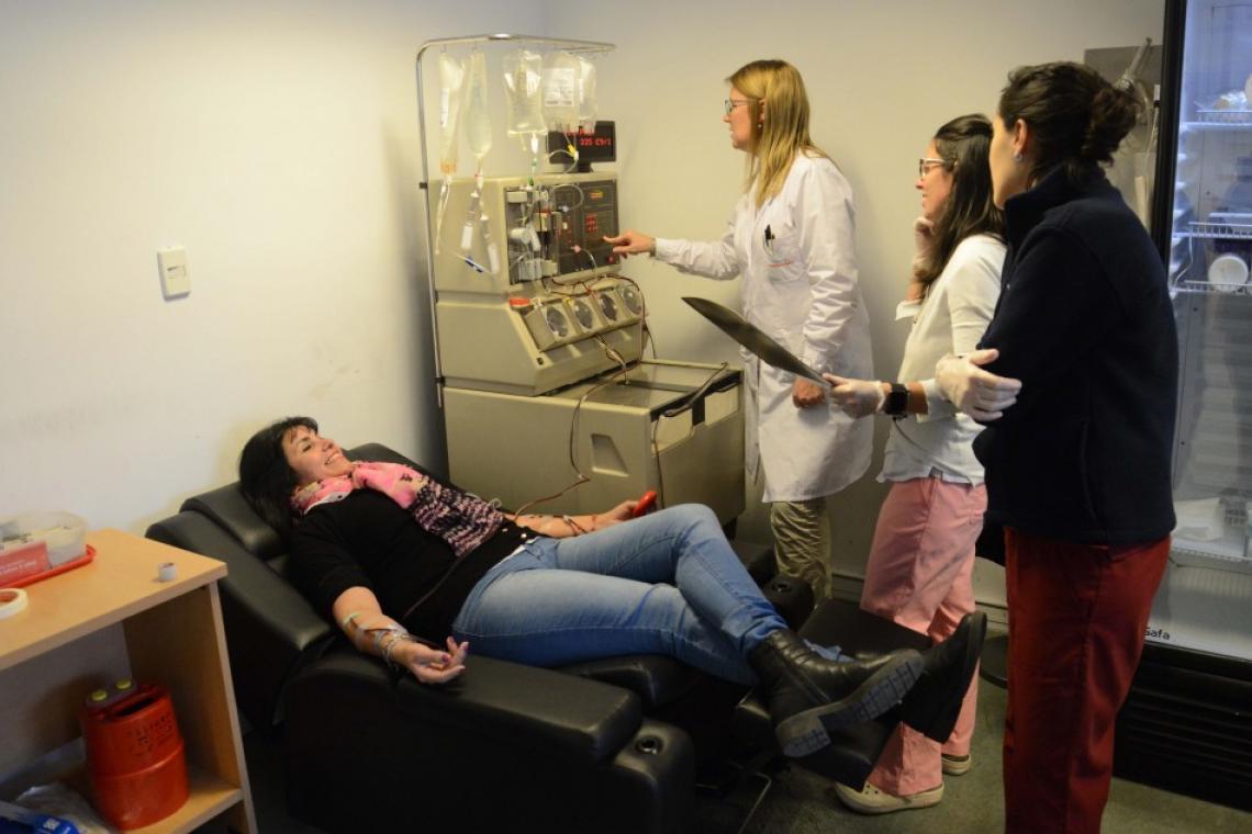 En Rosario aumenta la tendencia de donantes de sangre