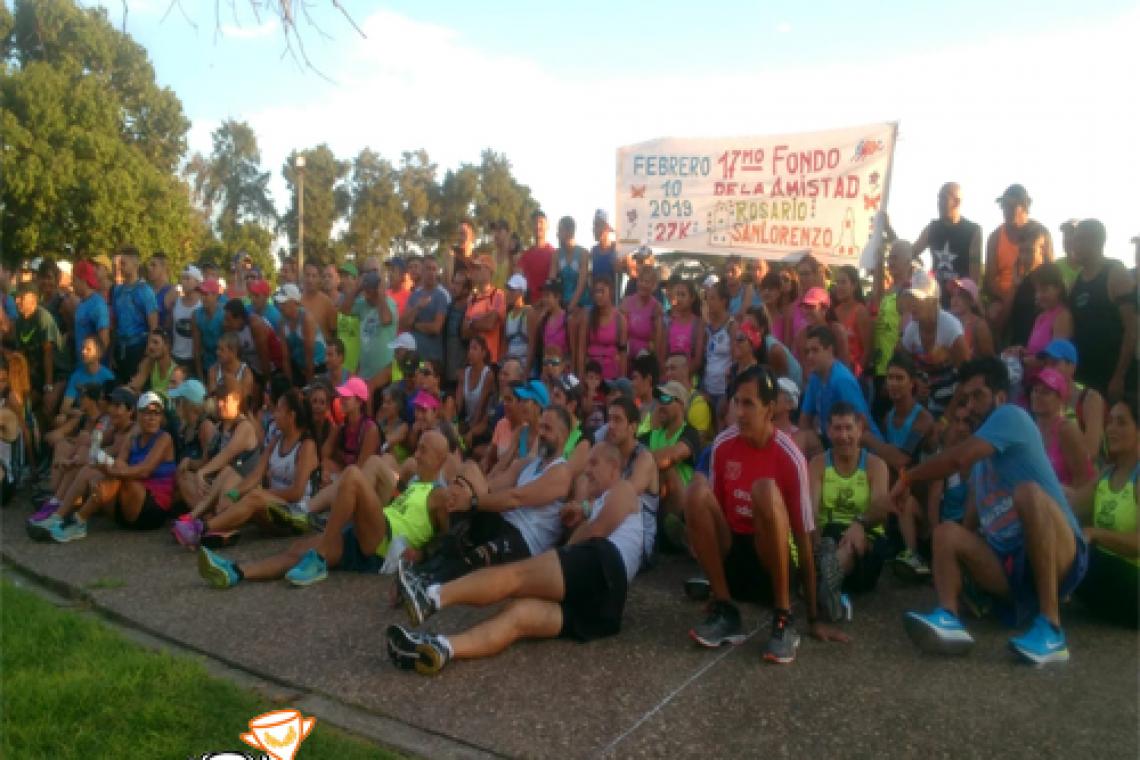 Llega una nueva edición del “Fondo de la amistad”, la maratón solidaria que conecta Rosario con San Lorenzo