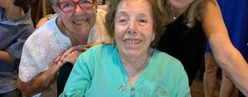 Martha, una rosarina con 104 años