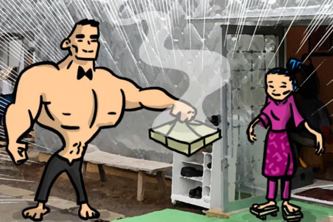 Restaurante japonés triunfa con un original servicio de delivery