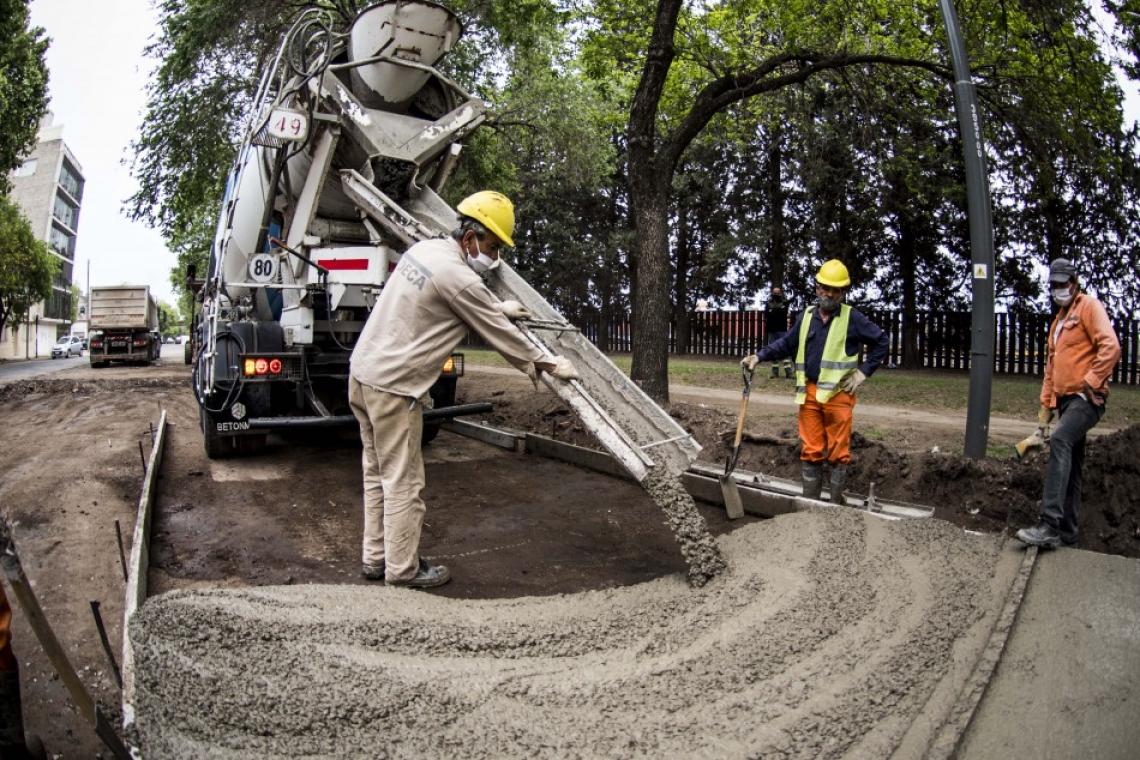 Avanza la repavimentación de avenida Bordabehere entre San Nicolás y Avellaneda