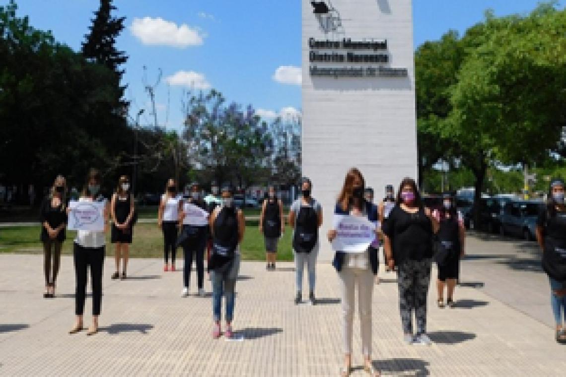 amplia agenda contra la violencia de género, construida junto a vecinas y vecinos