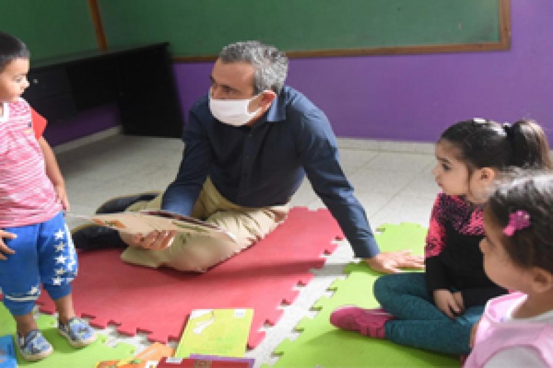 Centros de Convivencia Barrial: con estrictos protocolos niñas y niños volvieron a la presencialidad