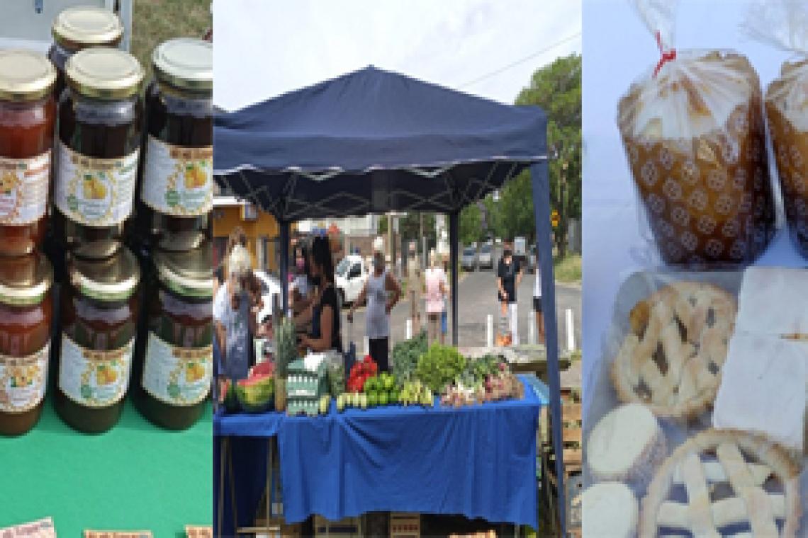 Rosario suma un nuevo Mercado Social en la plaza Libertad