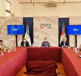 Javkin se reunió con fiscales y autoridades provinciales: reiteró pedido de mayor presencia de fuerzas de seguridad