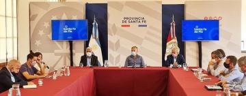 Javkin se reunió con fiscales y autoridades provinciales: reiteró pedido de mayor presencia de fuerzas de seguridad