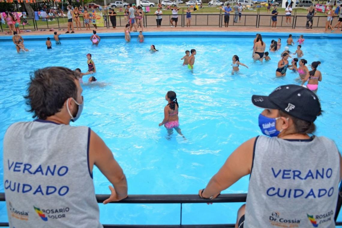 Verano cuidado: el Parque del Mercado tuvo su fiesta de cierre de temporada