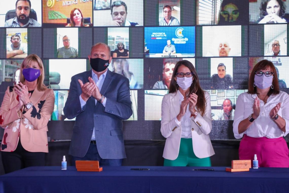 Perotti anunció la presentación del proyecto de ley para crear el ministerio de igualdad y género