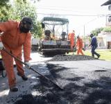 Arrancan trabajos de bacheo sobre Av. Belgrano entre Córdoba y Santa Fe