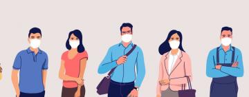 Coronavirus: el uso correcto del cubreboca sigue siendo una medida fundamental de prevención aún al aire libre