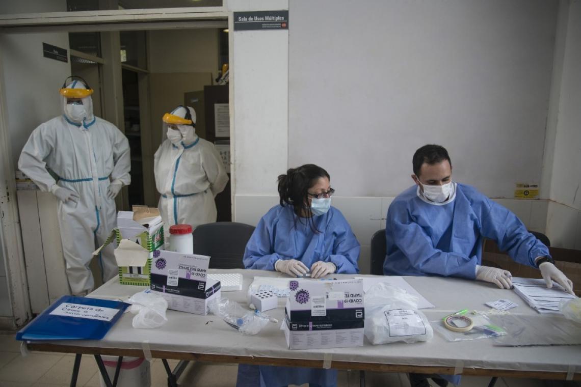 El municipio profundiza la estrategia sanitaria para detectar casos positivos de covid-19