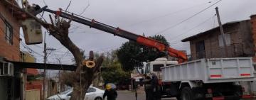 Distrito Oeste: Nuevo operativo barrial concluyó con importantes mejoras para Villa Urquiza