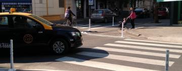 Comienzan las obras para la implementación de los nuevos cruces peatonales seguros