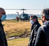 Rosario participa en la mesa de análisis y monitoreo de los incendios en las islas
