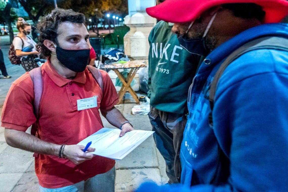 Municipio y UNR presentaron los resultados del censo de personas en situación de calle