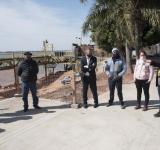 La Municipalidad culminó las obras de la bajada al río Paraná por calle Génova