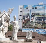 Javkin: «Este mural es un sello de identidad de la ciudad»