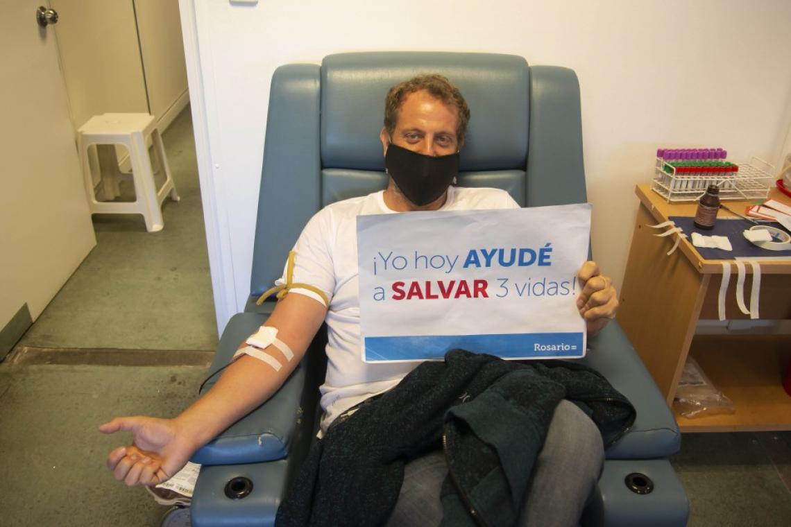 Día Nacional del Donante de Sangre: el municipio realiza una colecta en el Palacio de los Leones