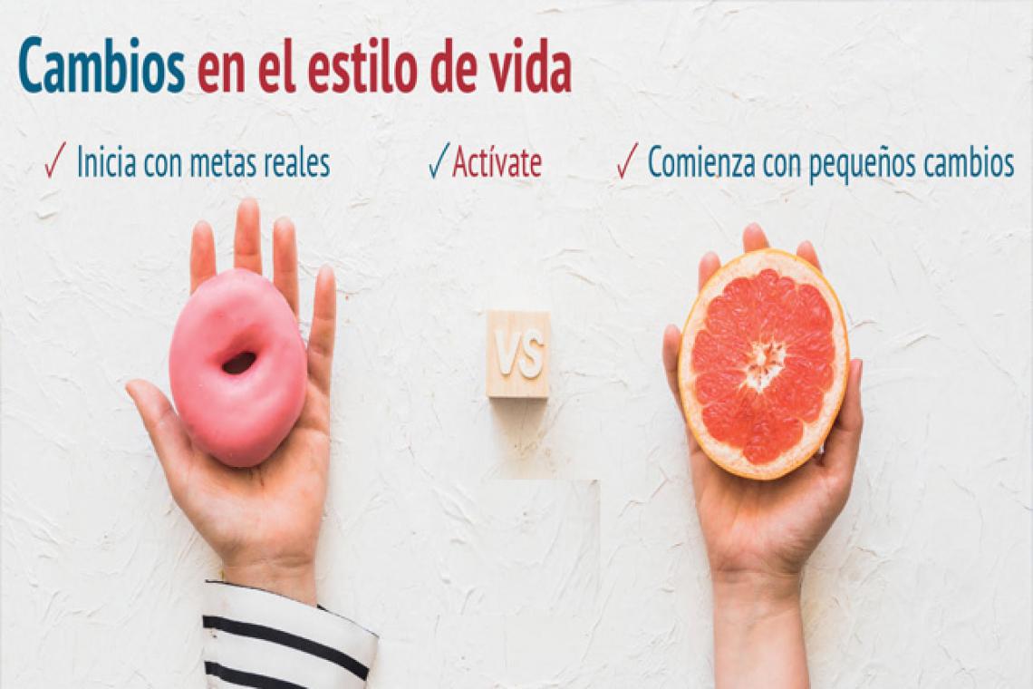 Cambios en el estilo de vida ayudan a prevenir o retrasar la aparición de la diabetes