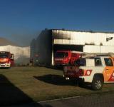 Se produjo un fuerte incendio en el Centro Ambiental de Tratamiento de Residuos