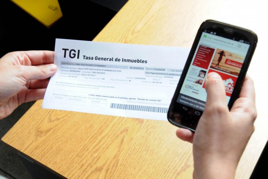 Está disponible el pago anticipado de la TGI