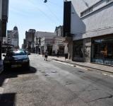 Peatonal San Martín: arrancan los trabajos en el cruce con calle San Luis