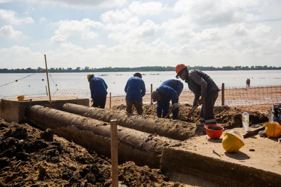 El municipio inició obras y tareas de limpieza en la Costanera Norte