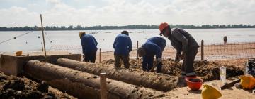 El municipio inició obras y tareas de limpieza en la Costanera Norte