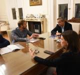 Javkin se reunió con los titulares de las Procuradurías de Narcocriminalidad y de Lavado de Activos