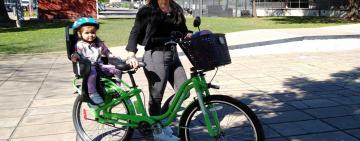 Mi bici tu bici incorpora sillitas para trasladar niños y niñas