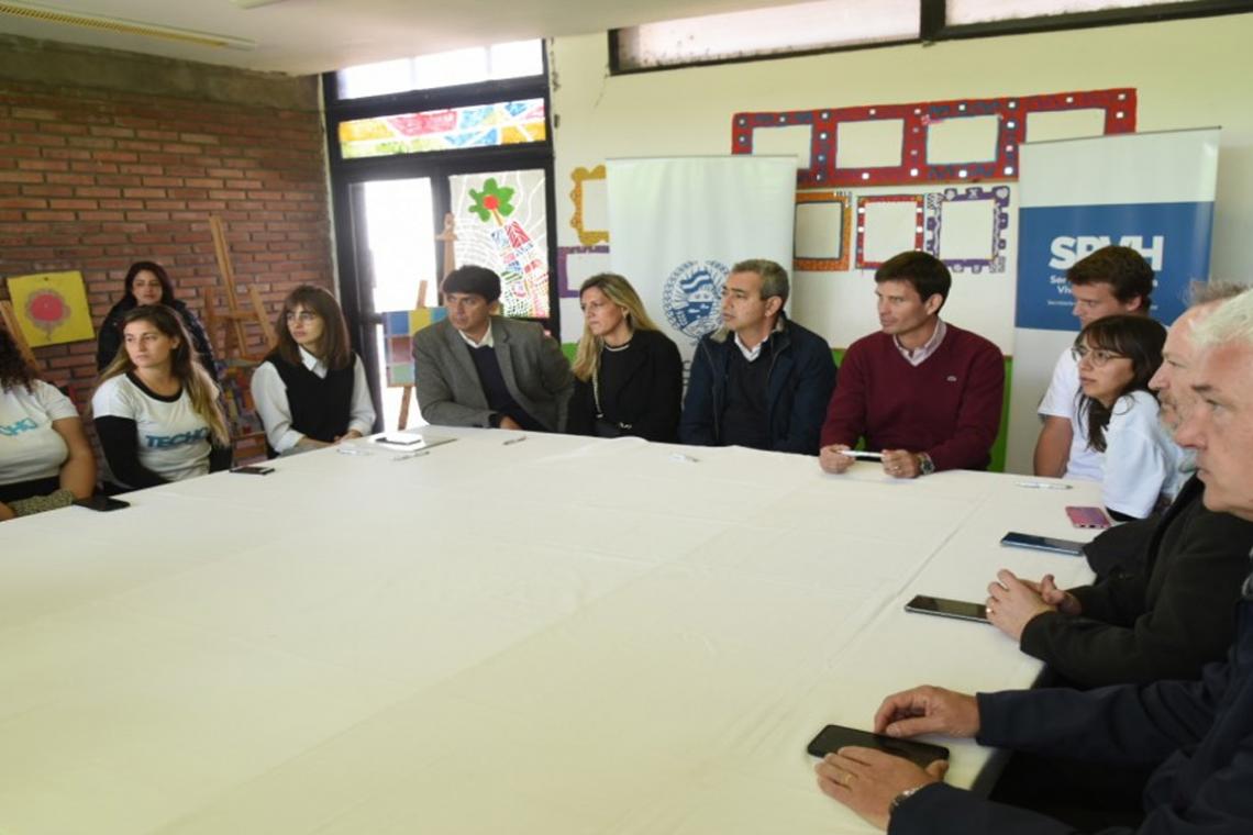 Se formalizó el primer paso para la urbanización definitiva de barrio Los Unidos