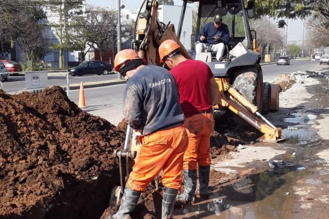 AVANZA LA OBRA DE RENOVACIÓN DE LA RED CLOACAL EN EL COMPLEJO HABITACIONAL DE ROUILLÓN Y SEGUÍ, EN ROSARIO