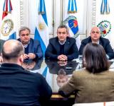 Javkin recibió a diputados en apoyo de los reclamos por más seguridad en la ciudad