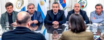 Javkin recibió a diputados en apoyo de los reclamos por más seguridad en la ciudad