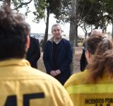 Quemas en islas: fuerte reclamo de Javkin junto a intendentes de la región