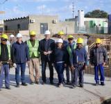PEROTTI RECORRIÓ LA OBRA DE AMPLIACIÓN DE LA PLANTA POTABILIZADORA DE GRANADERO BAIGORRIA