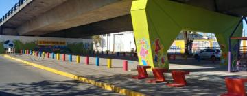 Municipio, vecinos e instituciones concretaron una transformación colectiva en el Viaducto Avellaneda