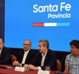 Javkin acompañó la presentación de un ambicioso plan de obras para la ciudad