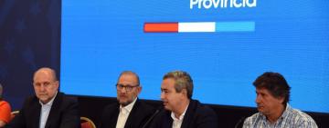 Javkin acompañó la presentación de un ambicioso plan de obras para la ciudad