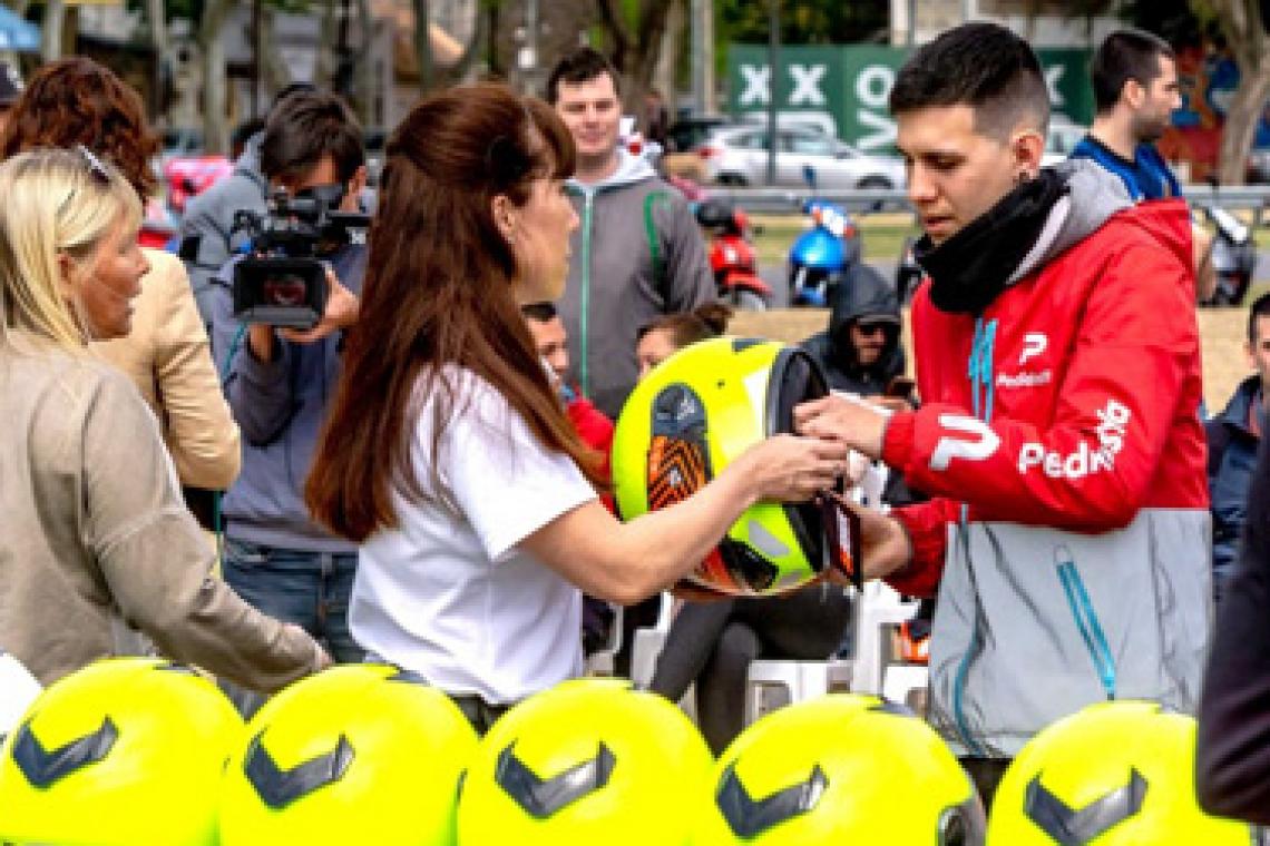 Se realiza esta semana el primer canje de cascos del año