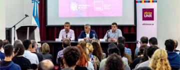 Oficios Digitales: Javkin presentó la nueva propuesta académica junto a la UNR