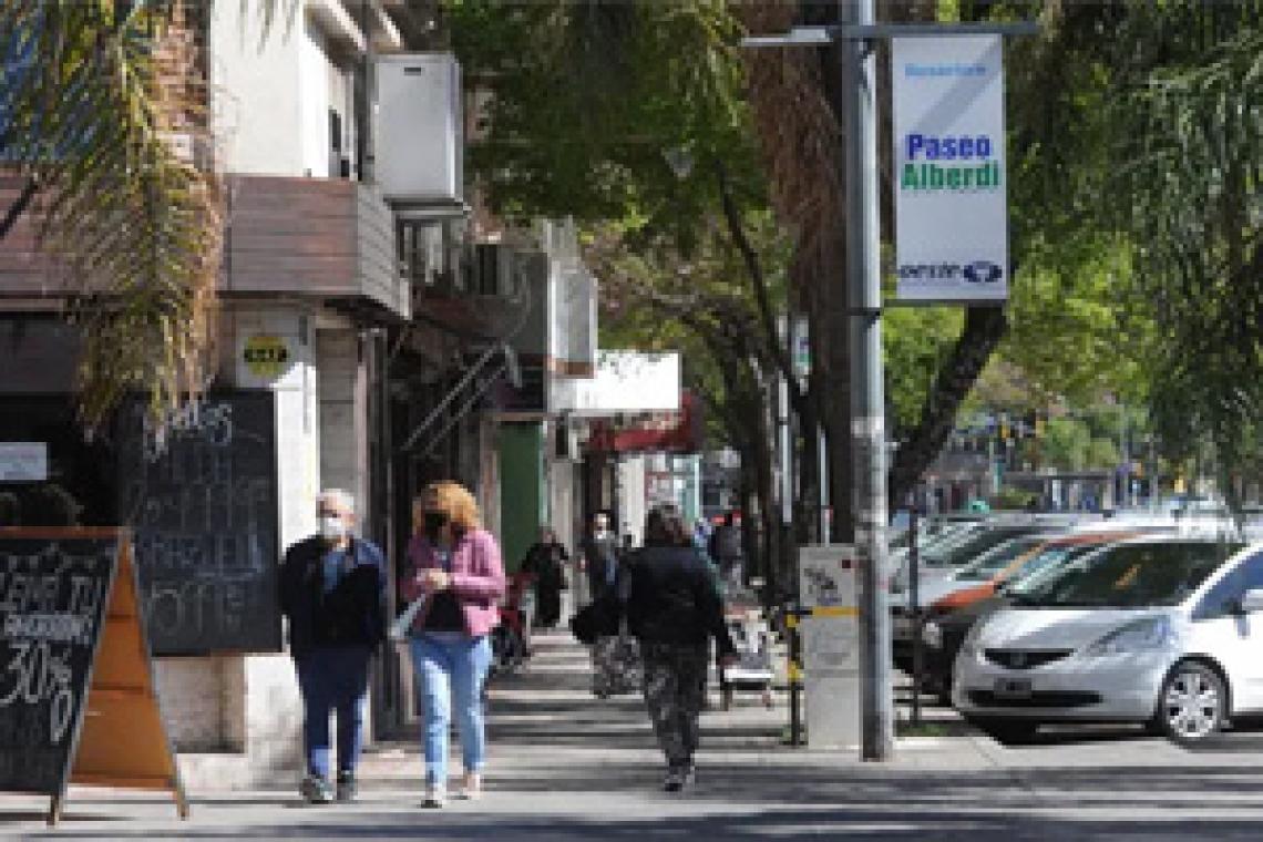 Provincia y nación continúan trabajando para potenciar el desarrollo de centros comerciales de Rosario