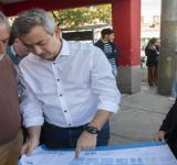 Comenzó la obra de pavimento definitivo en Empalme Graneros