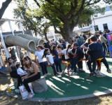 El Parque Mitre de barrio Belgrano estrenó un gran juego y sumó destacadas mejoras
