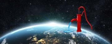 La extracción de agua subterránea desplazó el eje de la Tierra