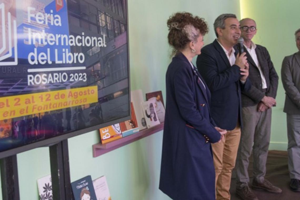 Javkin: «La Feria del Libro es un espacio para reivindicar la cultura popular y al alcance de la ciudadanía»