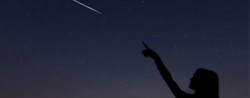 ¿Qué pasa cuando veo una estrella fugaz?