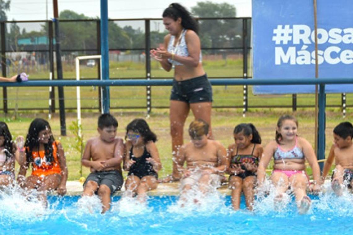 Verano 2023/24: arrancan las actividades en las piletas y colonias municipales